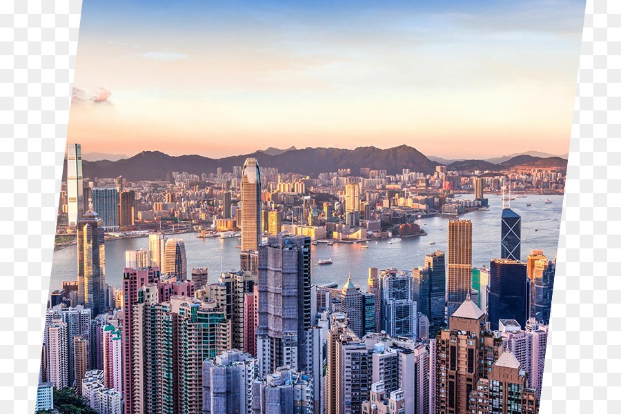 île De Hong Kong，Gratte Ciel PNG