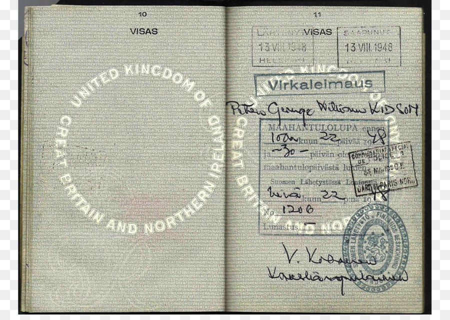 Seconde Guerre Mondiale，Passeport PNG