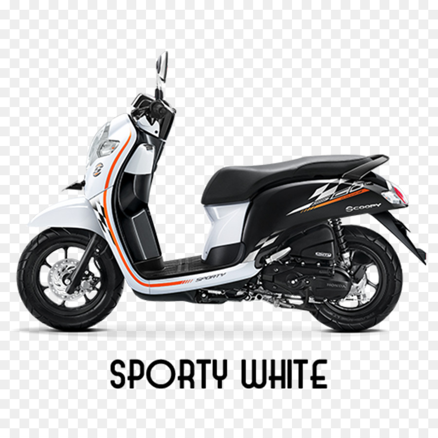 Scooter Blanc Sportif，Moto PNG