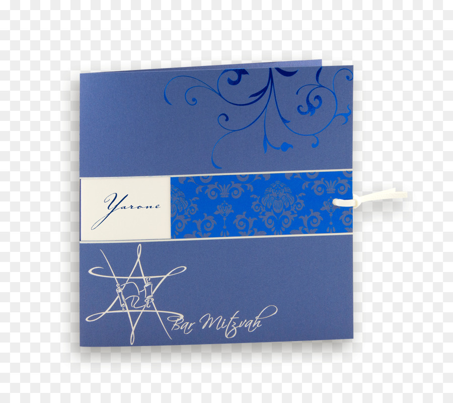 Carte D'invitation Bleue，Invitation PNG