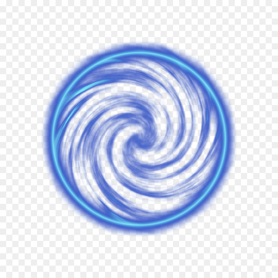 Tourbillon Bleu，Modèle PNG