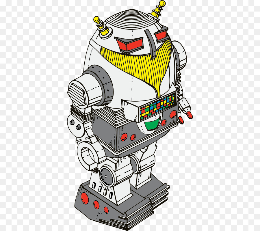 Robot Rétro，Robot PNG