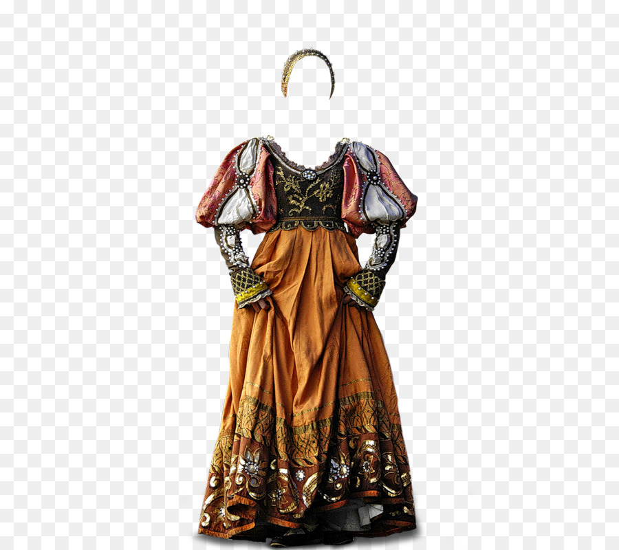 Robe Vintage，Costume PNG