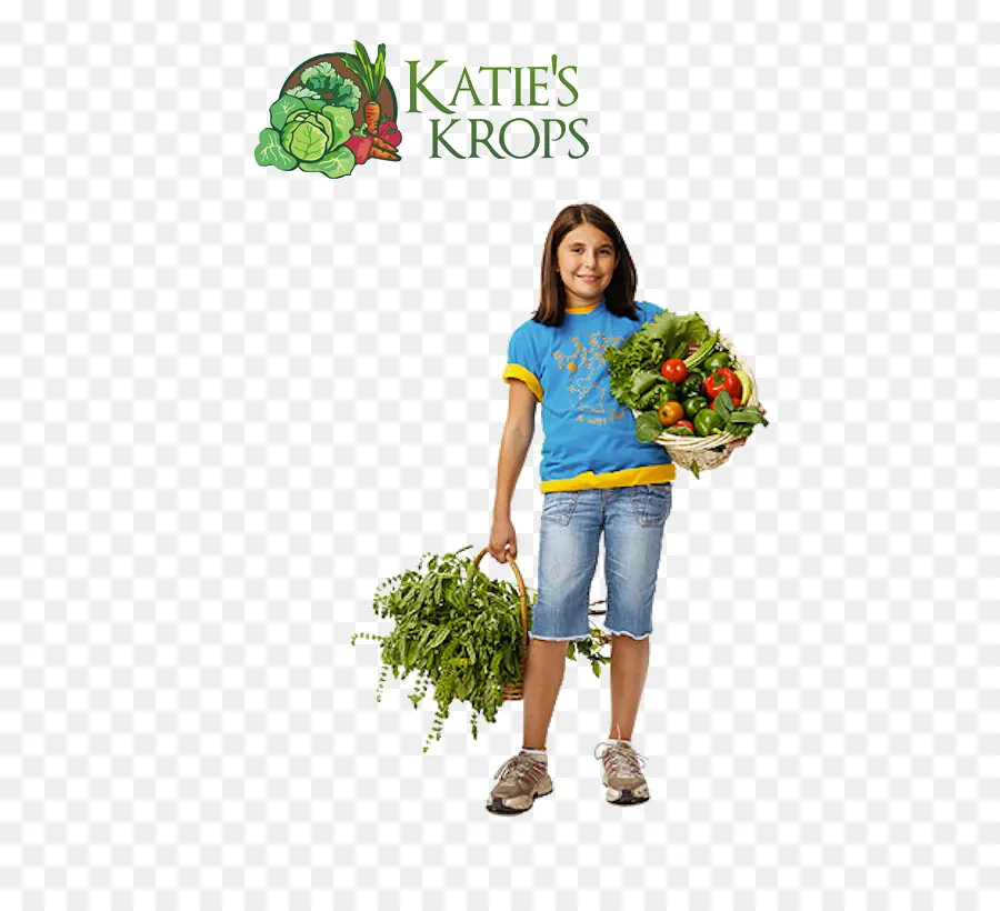 Fille Avec Des Légumes，Récolte PNG