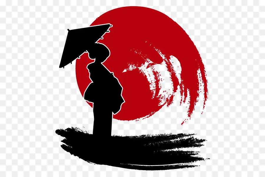 Art Japonais，Silhouette PNG