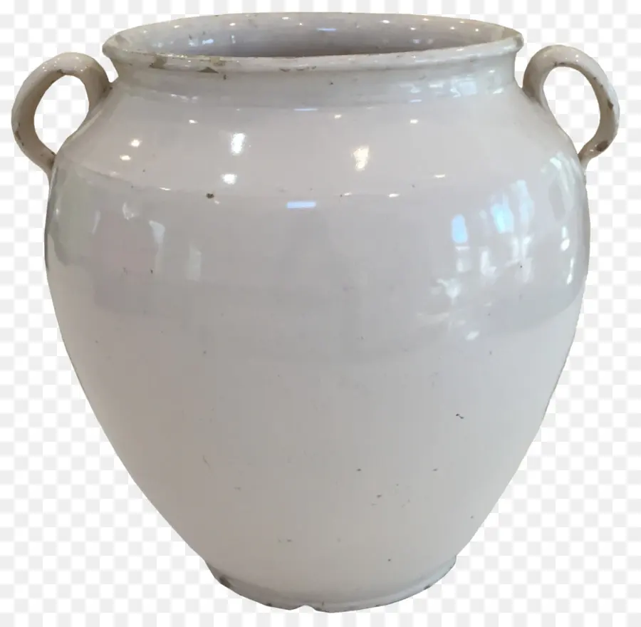 Pot Blanc，Céramique PNG