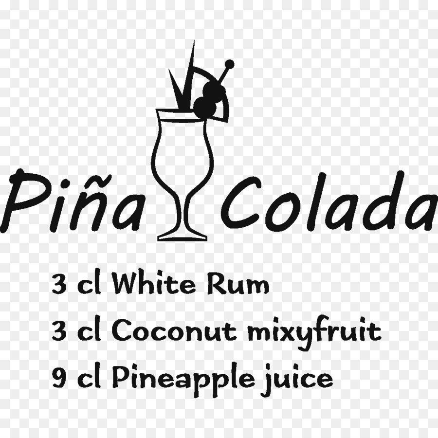 Piña Colada，Cocktail PNG