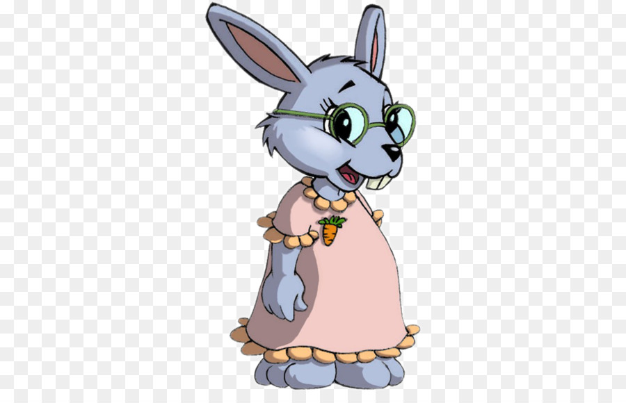 Lapin De Dessin Animé，Lunettes PNG