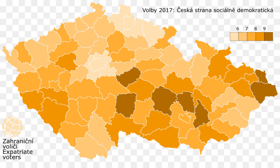 Tchèque élections Législatives De 2017，République Tchèque PNG