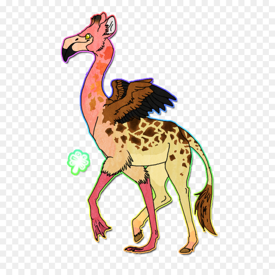 Girafe，Chat PNG