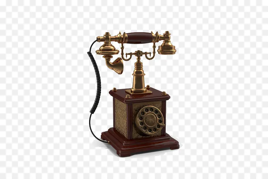 Téléphone Vintage，Communication PNG