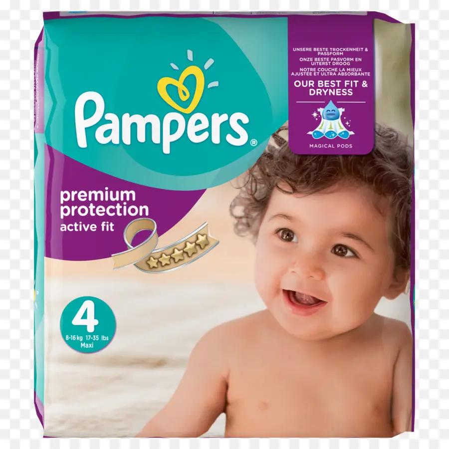 Couches Pampers，Bébé PNG