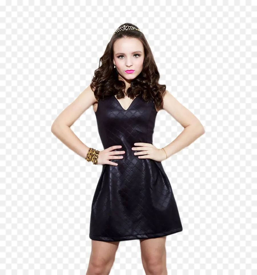 Femme En Robe Noire，Mode PNG