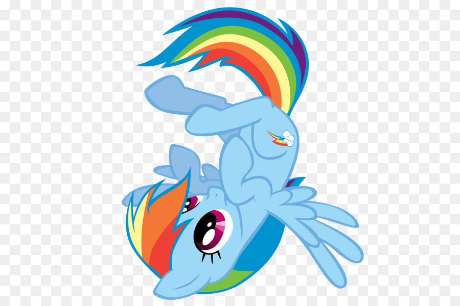 Poney De Dessin Animé Bleu，Poney PNG