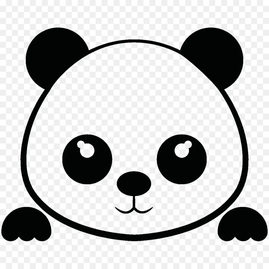 Panda Géant，étiquette PNG