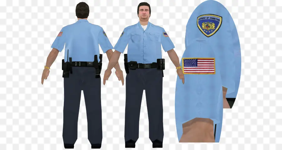 Policier，Uniforme PNG