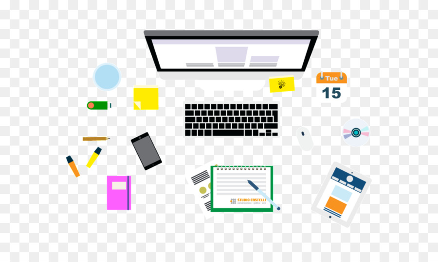 Fournitures De Bureau，Ordinateur Portable PNG