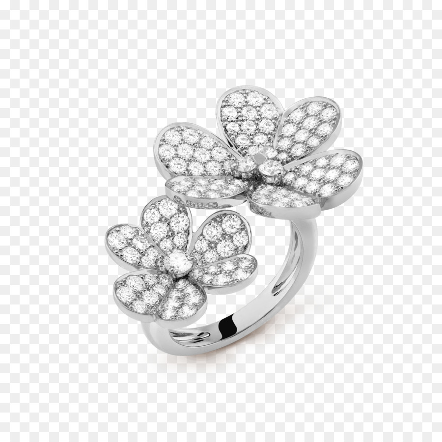 Bague En Argent，Diamant PNG