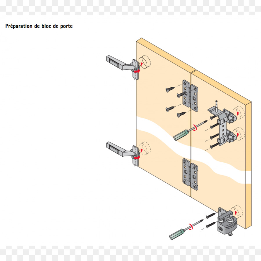 Les Constructeurs De Matériel，Porte Pliante PNG