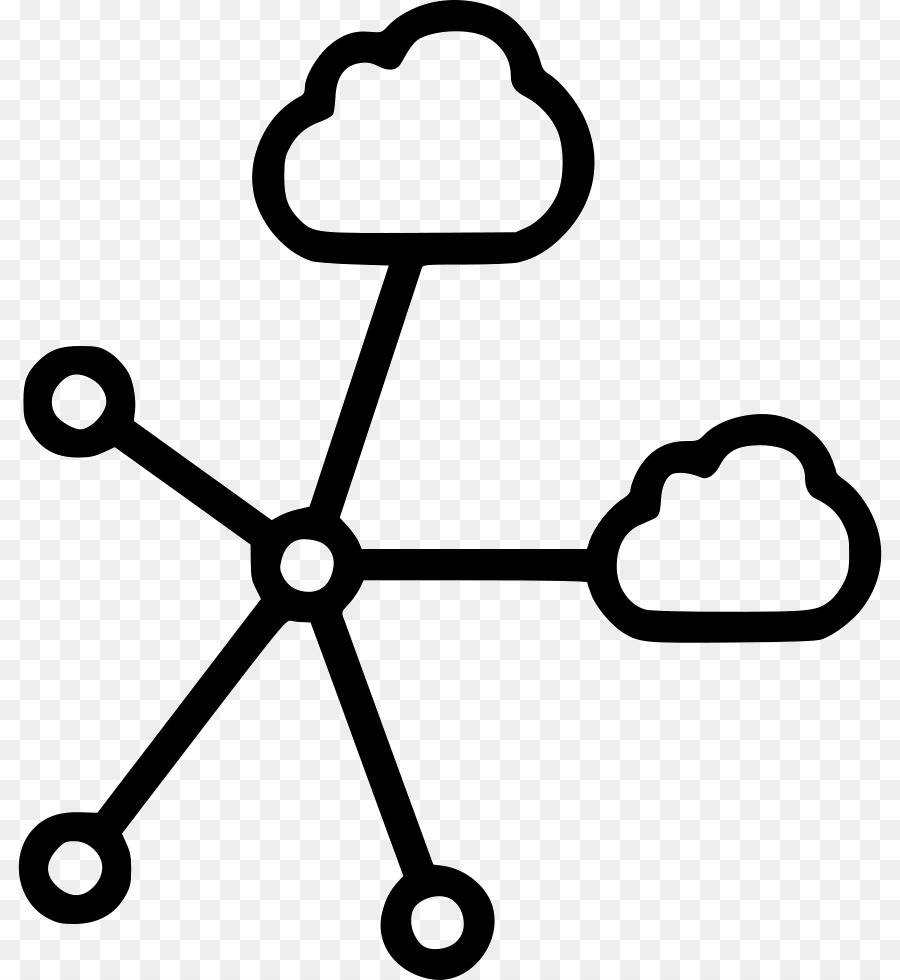 Réseau Cloud，Internet PNG