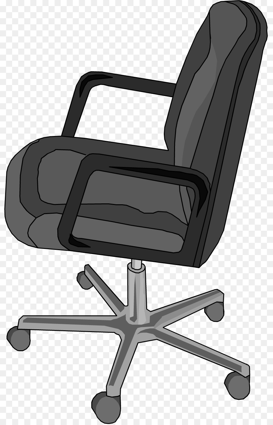 Chaise De Bureau，Meubles PNG