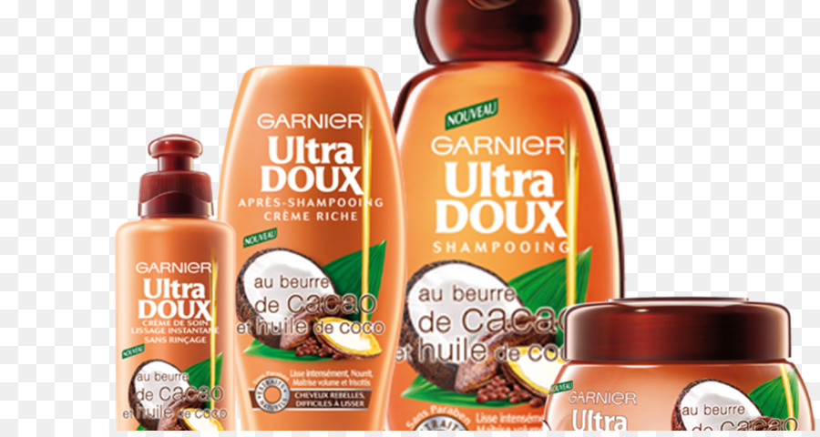 Produits Garnier Ultra Doux，Shampooing PNG