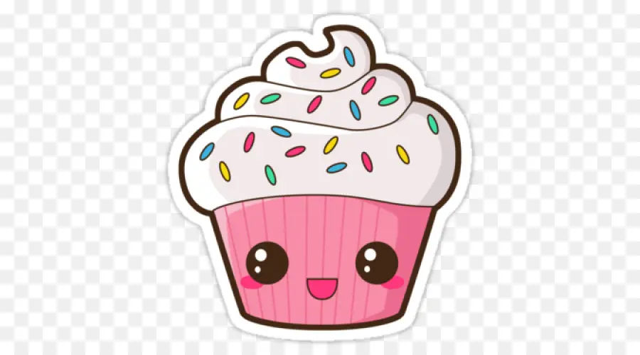 Cupcake，Kavaii PNG