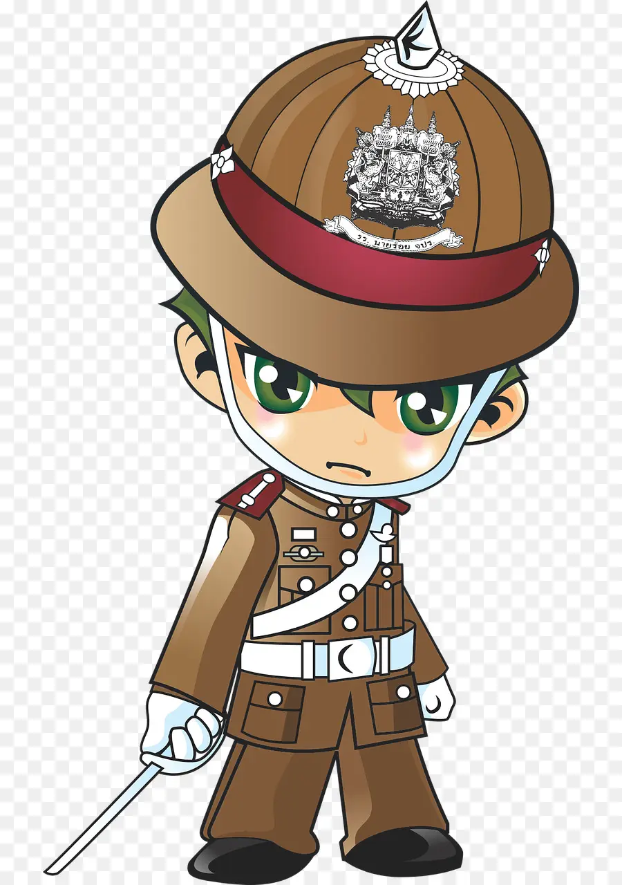 Soldat De Dessin Animé，Uniforme PNG