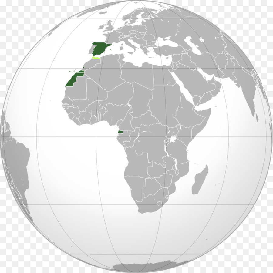 Carte De L'afrique，Continent PNG