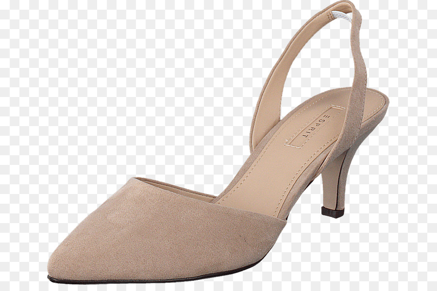 Chaussure à Talons Hauts，Beige PNG