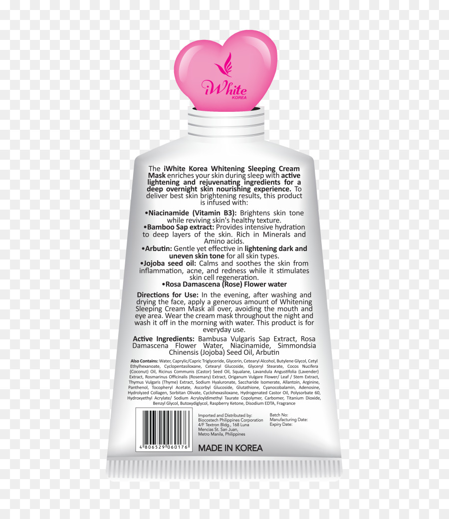 Lotion，Corée PNG