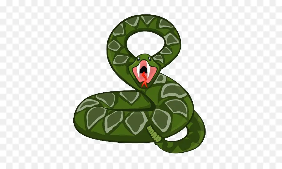 Serpent Vert，Reptile PNG