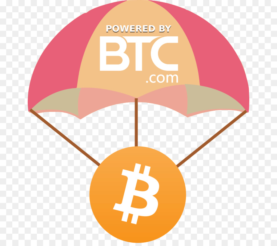 Parachute Bitcoin，Bitcoin PNG