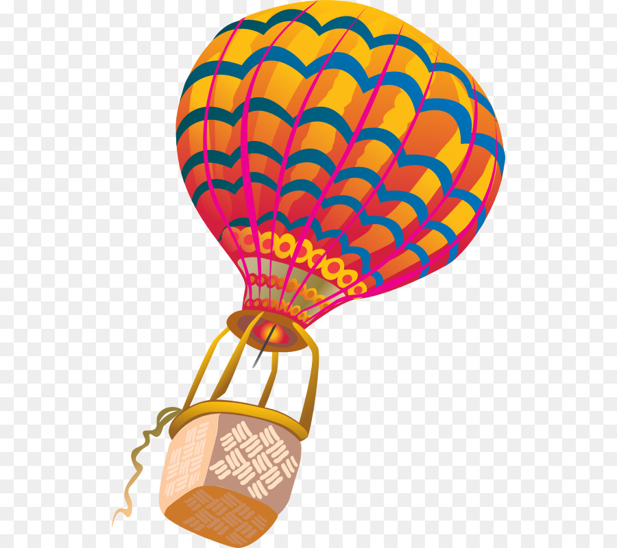 Montgolfière Colorée，Air PNG