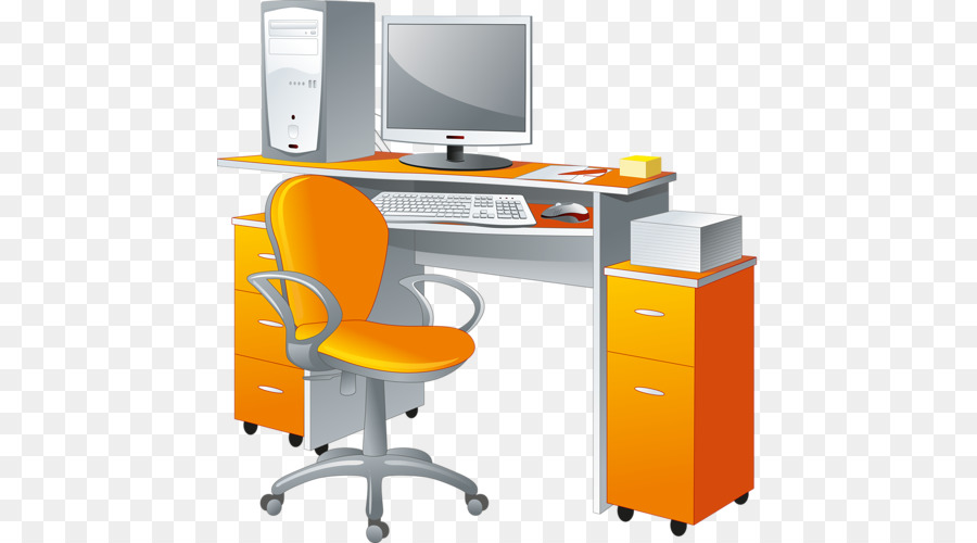 Bureau，Ordinateur PNG