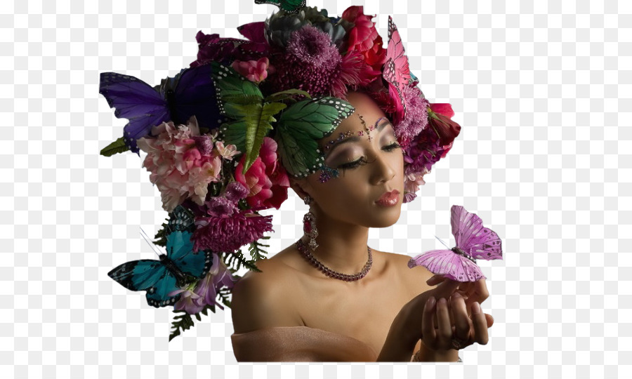 Design Floral，Femme PNG