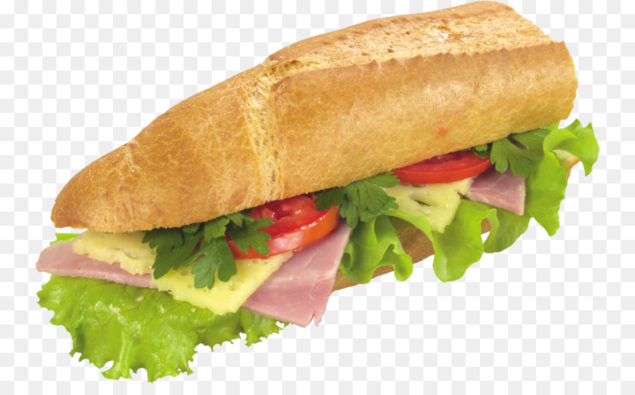 Sandwich Sous Marin，Légumes Sandwich PNG