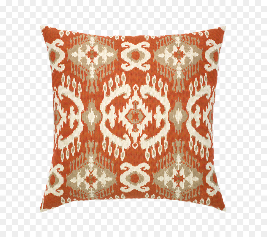 Oreiller à Motifs Rouge，Coussin PNG