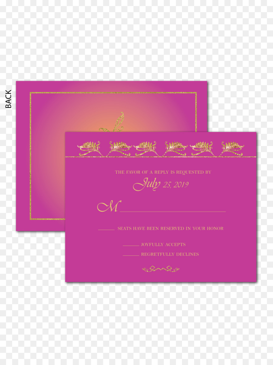 Invitation De Mariage，Rsvp PNG