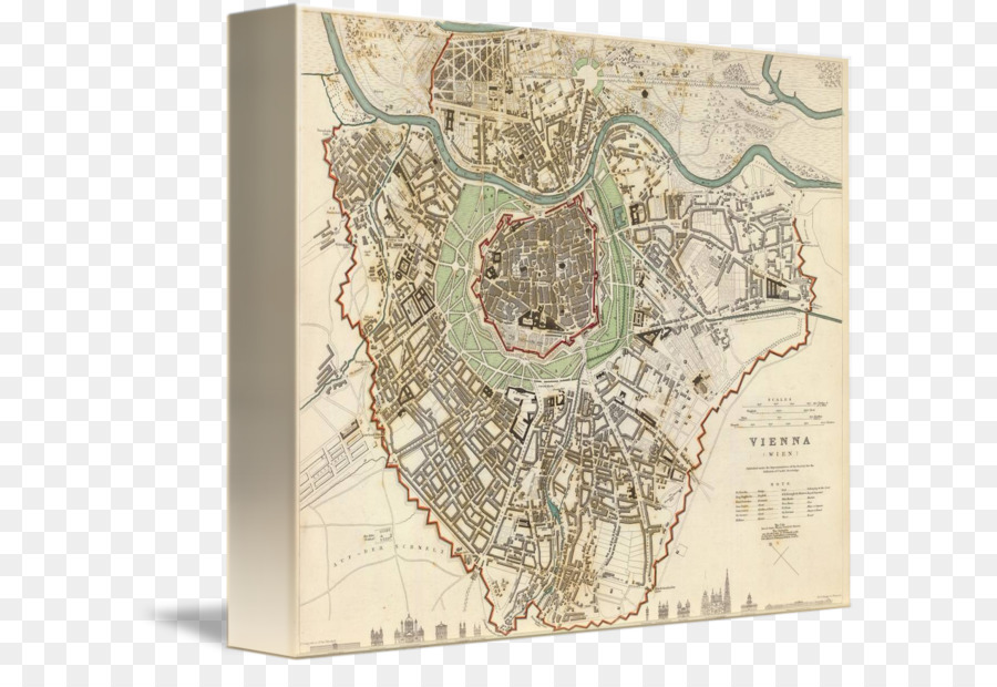 Vienne，Carte PNG