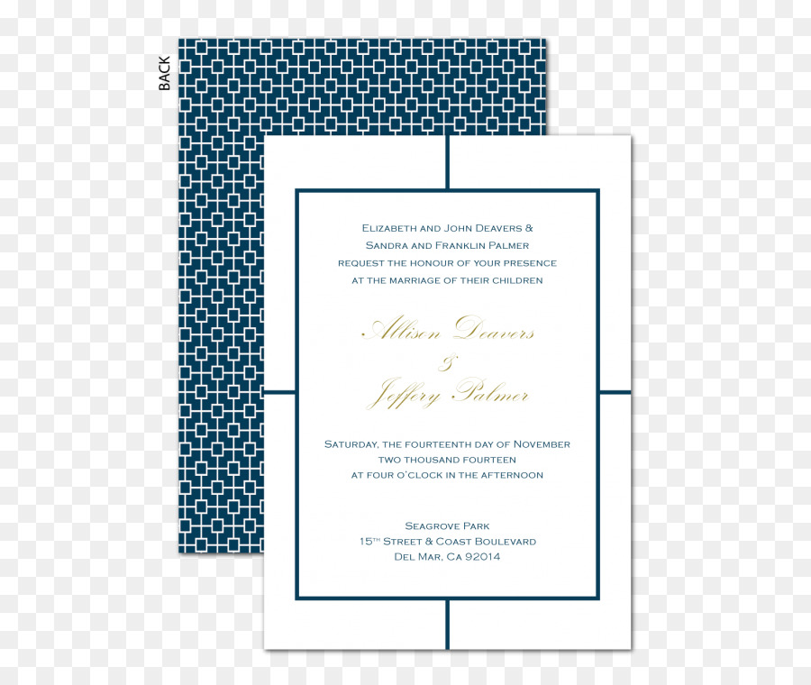 Invitation De Mariage，Papier PNG