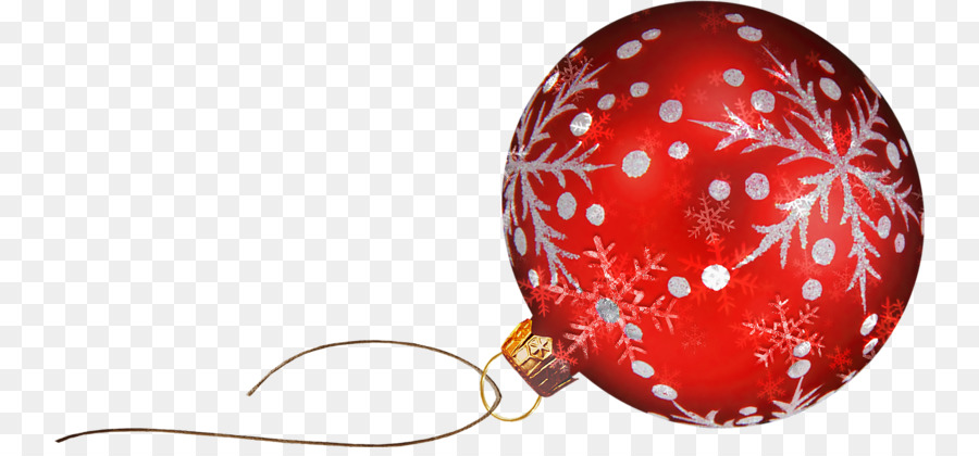 Ornements De Noël Rouges，Boules PNG