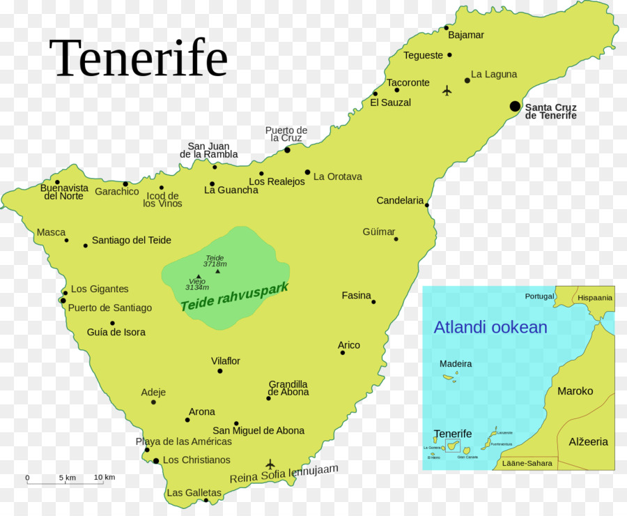 Ténérife，Île PNG