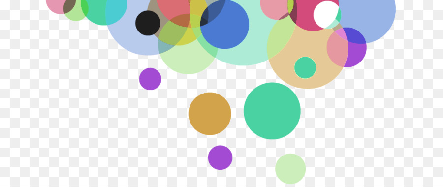 Cercles Colorés，Abstrait PNG