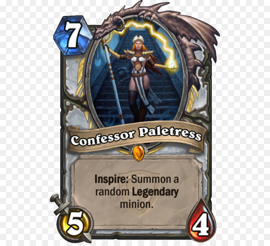 Hearthstone，Confesseur Paletress PNG