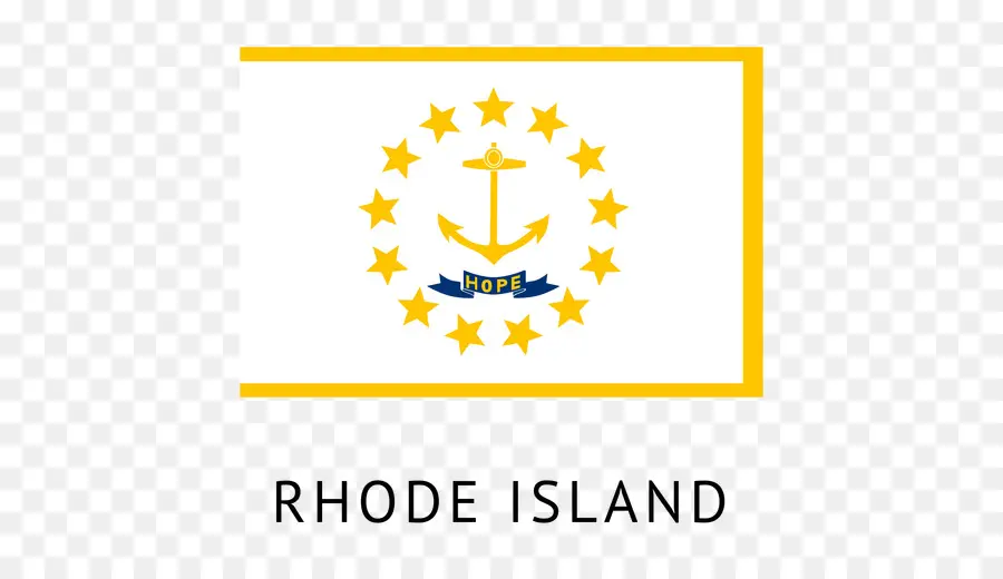 Rhode Island，Drapeau De L Île De Rhode PNG