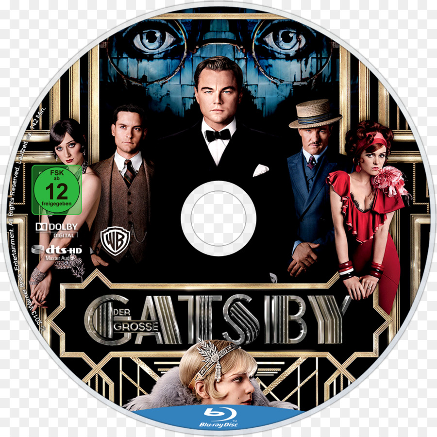 Blu Ray Gatsby Le Magnifique，Film PNG