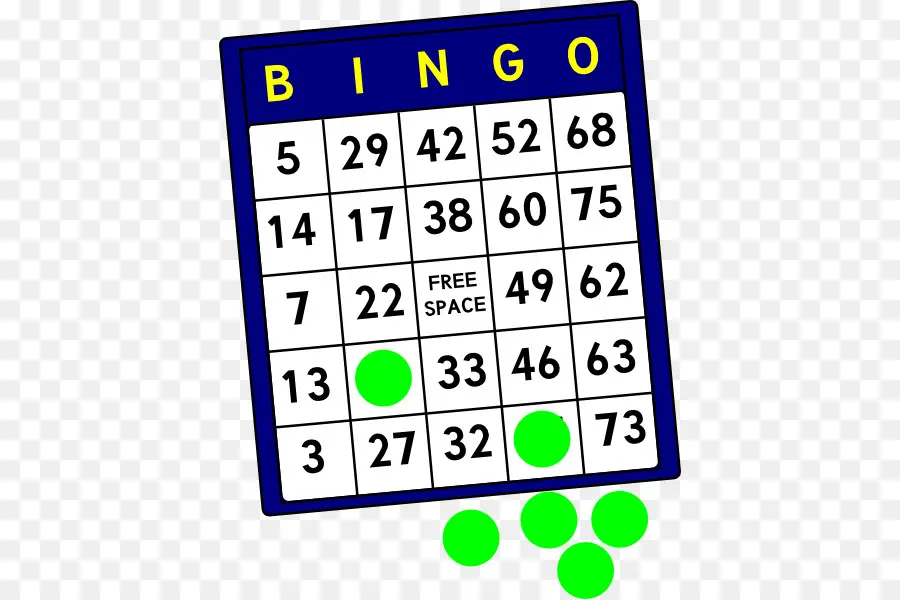 Carte De Bingo，Nombres PNG