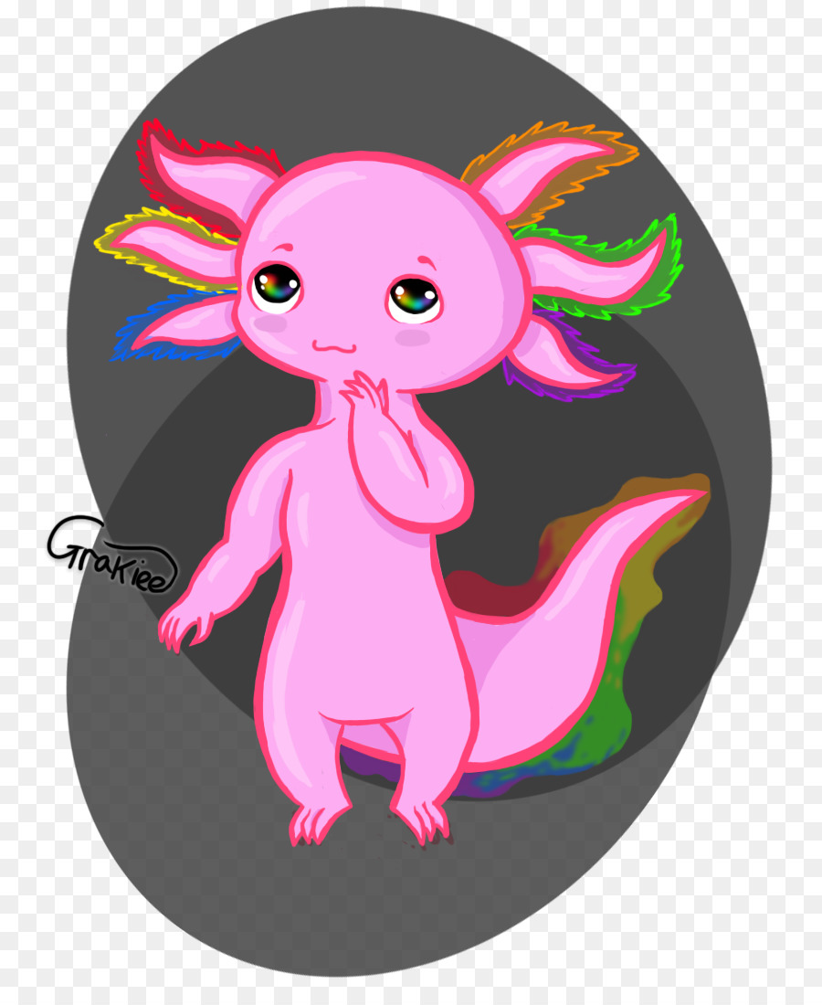 Axolotl，Pixel Art PNG