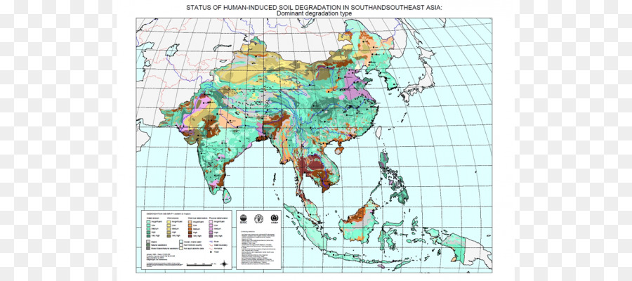 Carte De L'asie，Géographie PNG